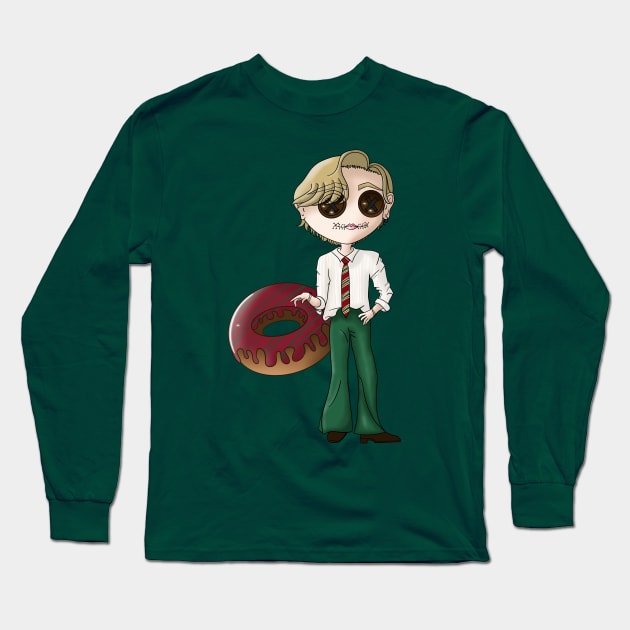 BTS V Long Sleeve T-Shirt by Cardea Creations